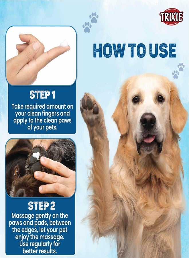 Trixie Paw Care Cream with Beeswax for Dogs & Cats | Protects Further Damages and Nourishes Paws - 3 Tubes, 50 ml Each - Image 5